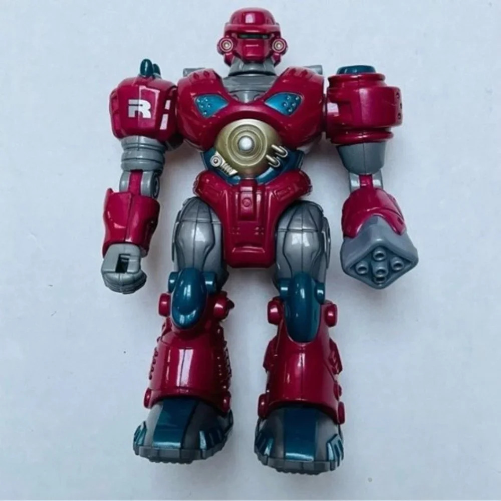 Hap A Kid Mars Robot Attack Kids‎ Toy 7 Inch Action Figure Not Working Condition